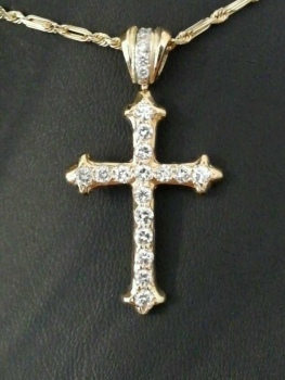 Photo of cross necklace Northwest Indiana.