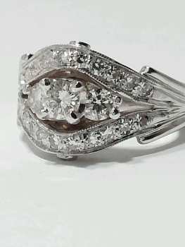 Photo of custom diamond rings Crown Point IN.